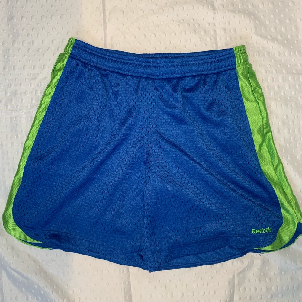 Blue Reebok basketball shorts- size medium